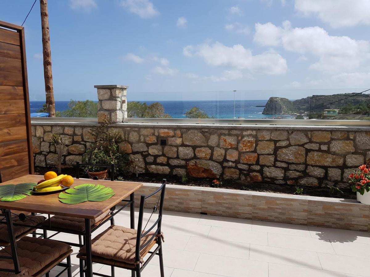 Galazia Thea Apartments Archangelos  Dış mekan fotoğraf