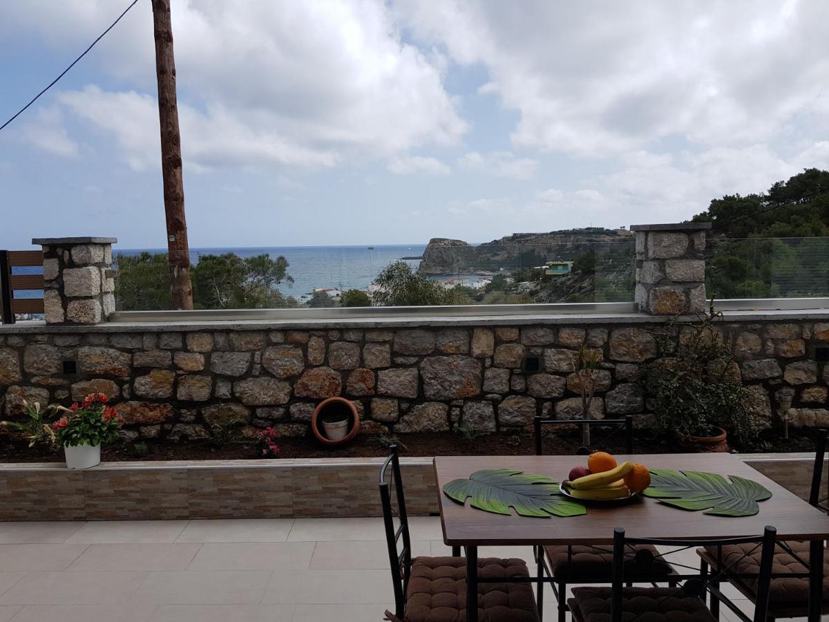Galazia Thea Apartments Archangelos  Dış mekan fotoğraf