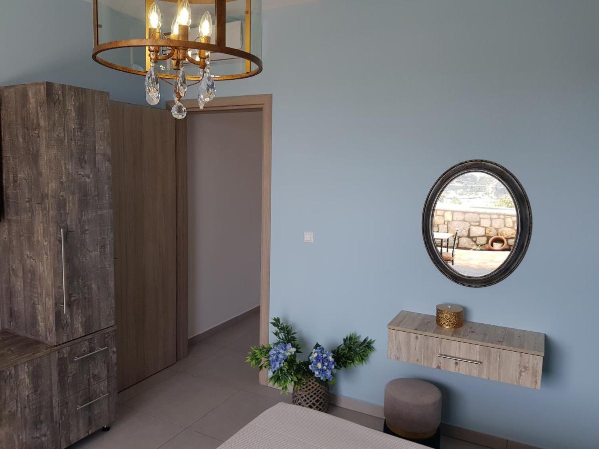 Galazia Thea Apartments Archangelos  Dış mekan fotoğraf