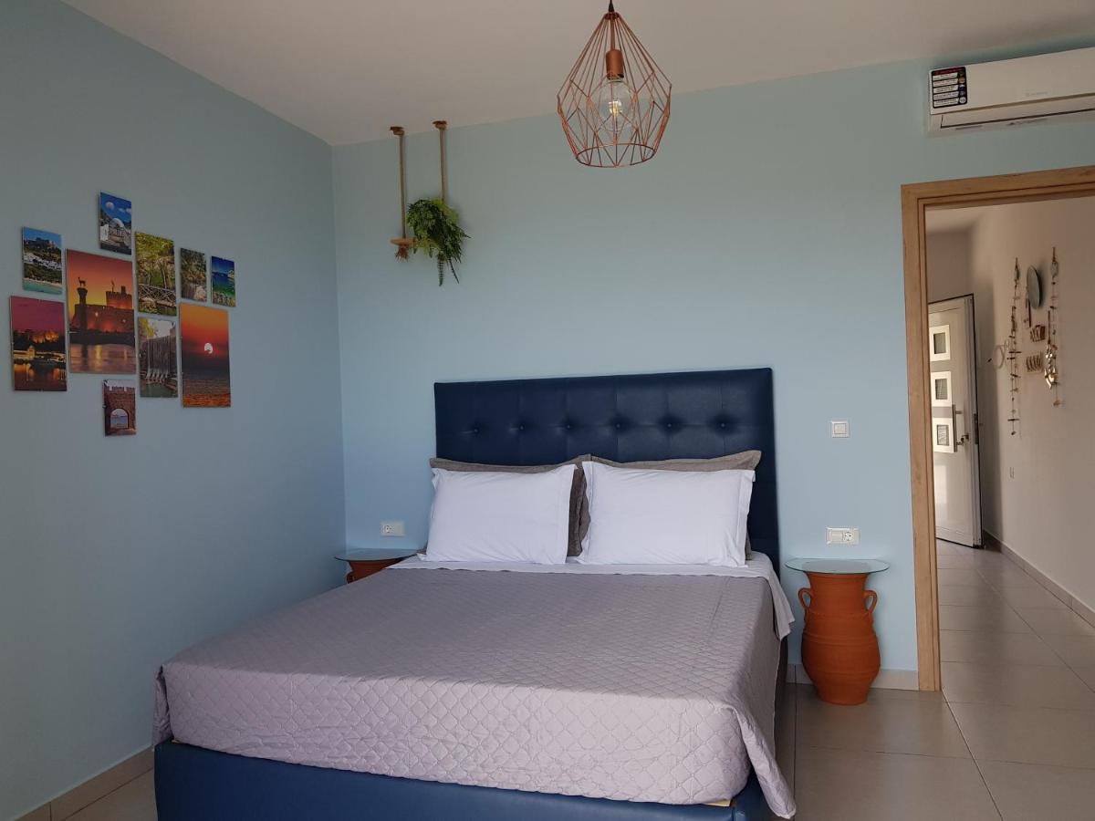 Galazia Thea Apartments Archangelos  Dış mekan fotoğraf