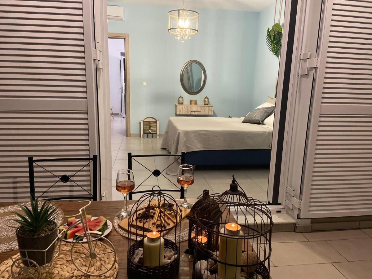 Galazia Thea Apartments Archangelos  Dış mekan fotoğraf