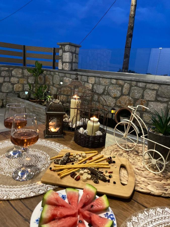 Galazia Thea Apartments Archangelos  Dış mekan fotoğraf
