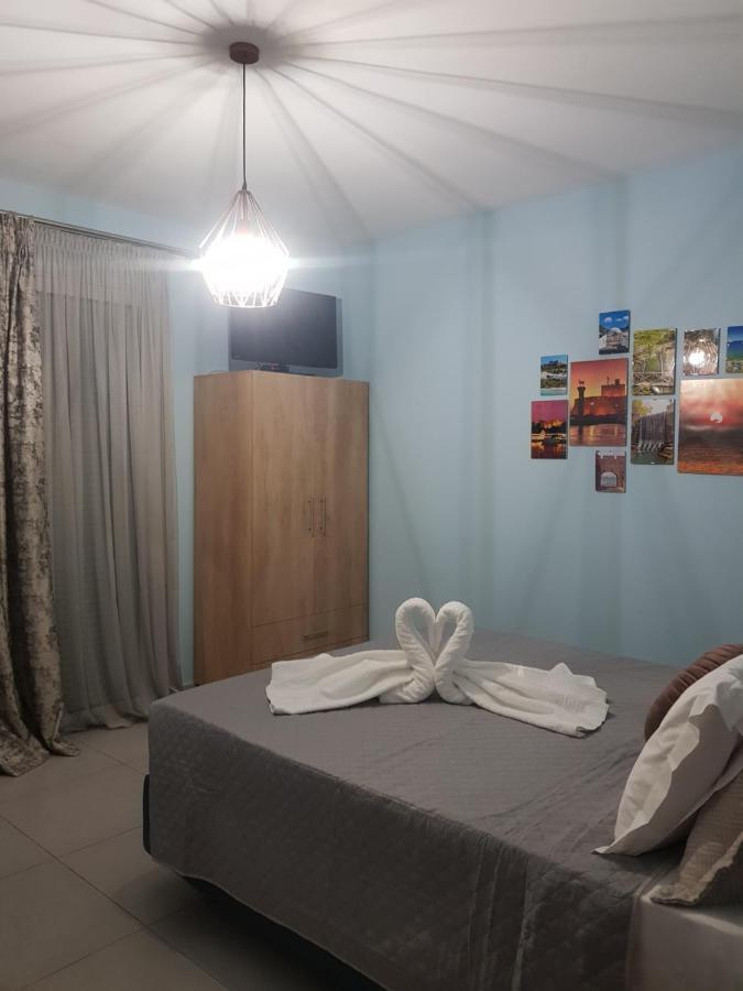 Galazia Thea Apartments Archangelos  Dış mekan fotoğraf